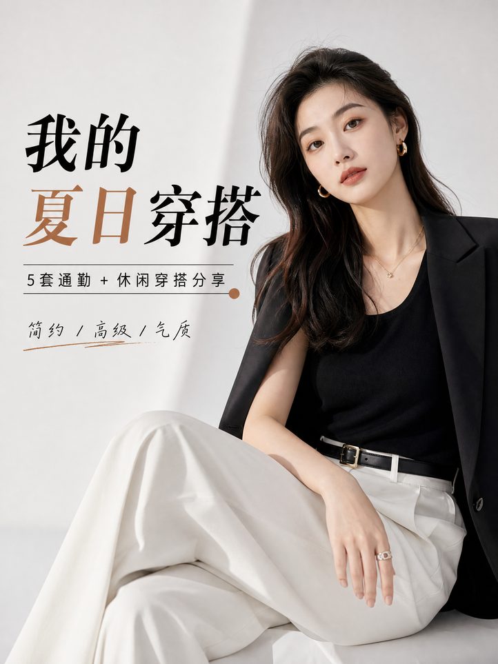 溏心穿搭视频-夏日时尚穿搭视频教程